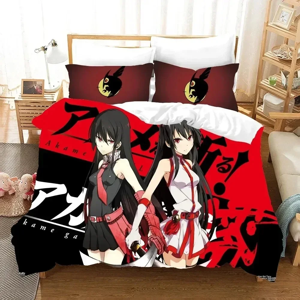 Luxury New 3D Print Akame ga KILL Bedding Set