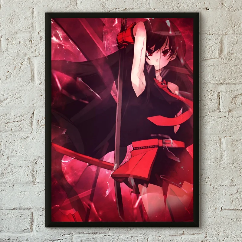 Hot Akame Ga Kill Wall Art