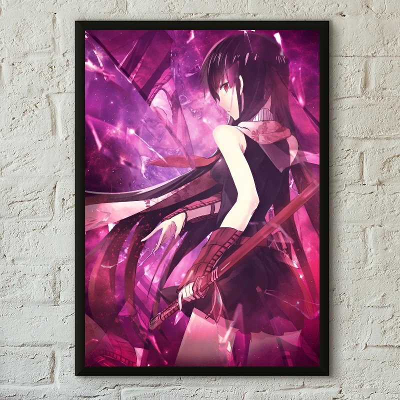 Akame Ga Kill Unique Design Wall Art