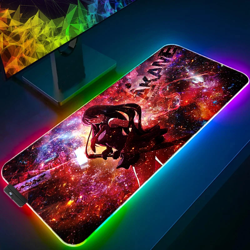 Akame ga Kill Galaxy Akame RGB Mouse Pad