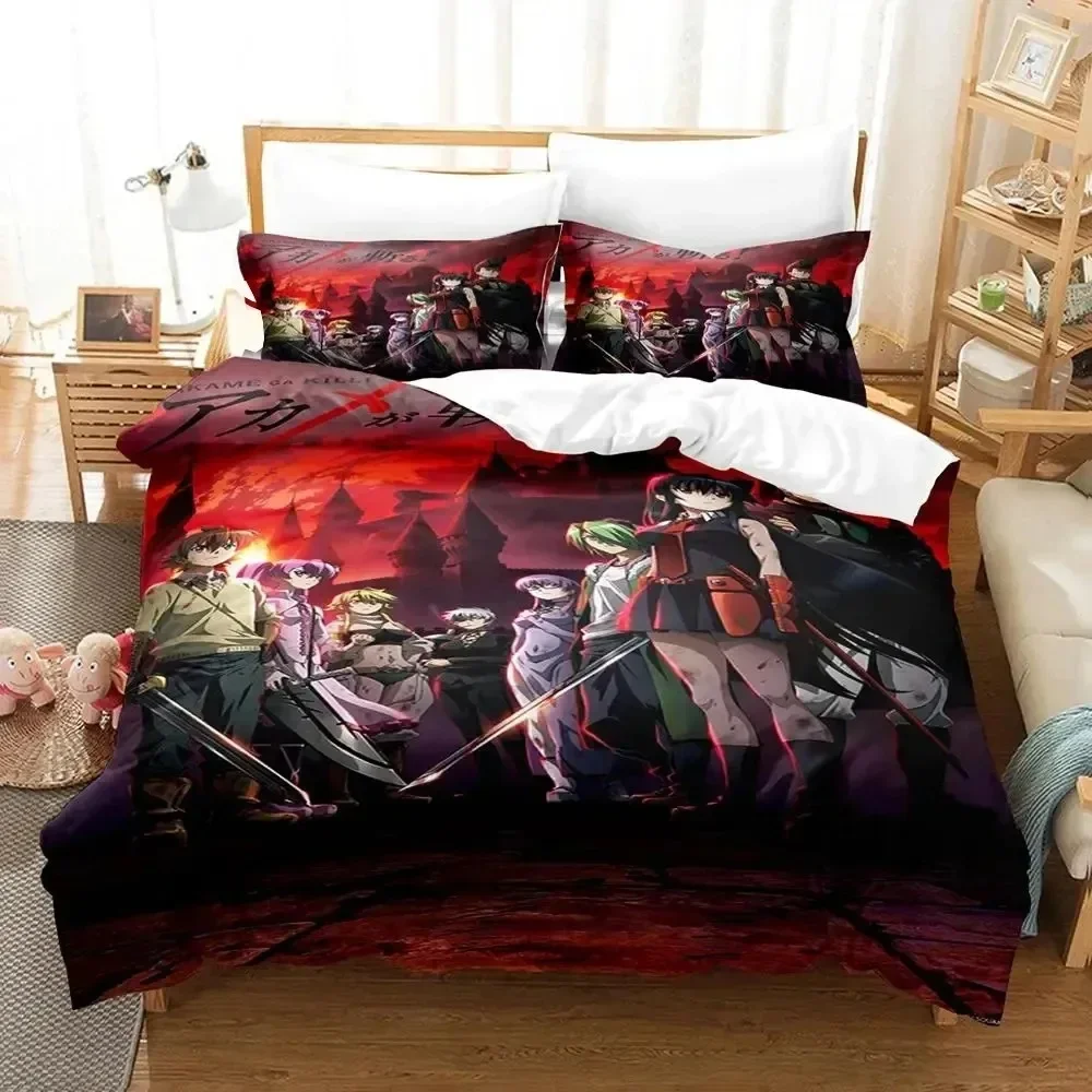 Anime Akame Ga KILL Bedding Set 6
