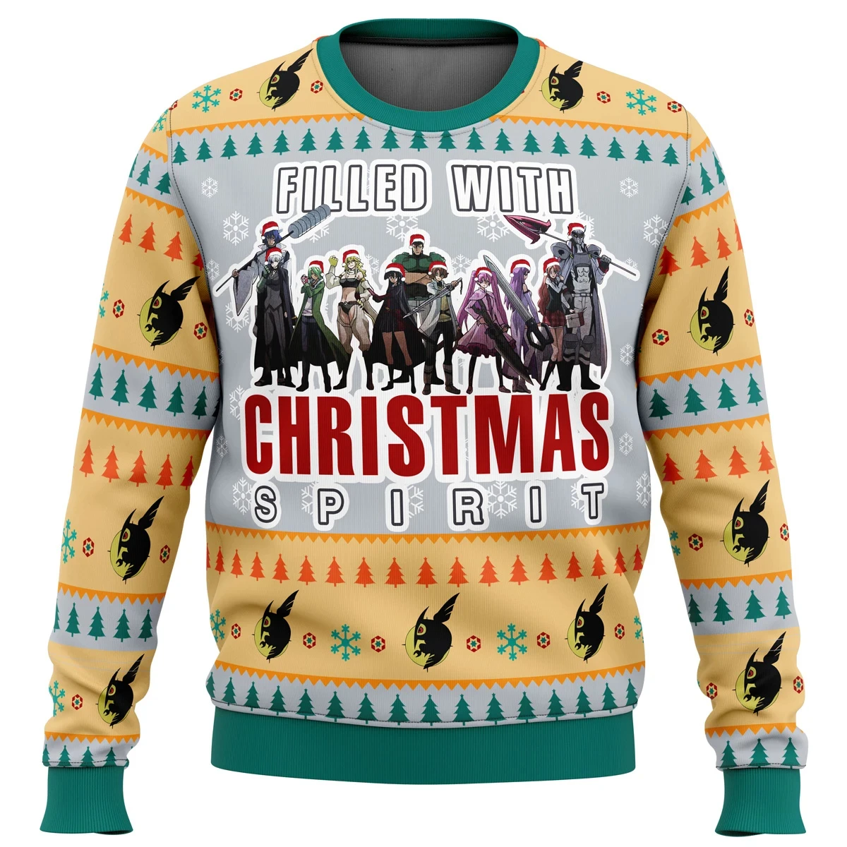Ugly Christmas Sweater 2025  Anime Women