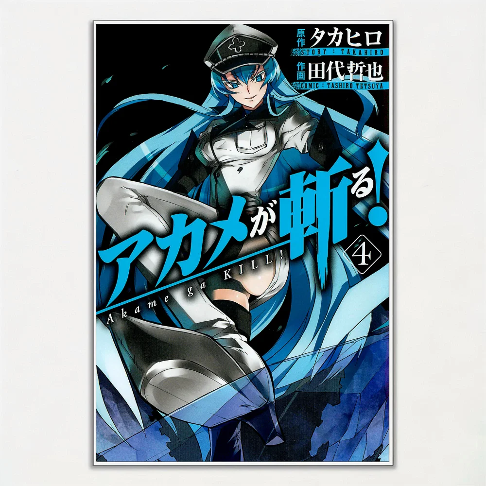 Anime Akame Ga KILL Esdeath  Wall Art
