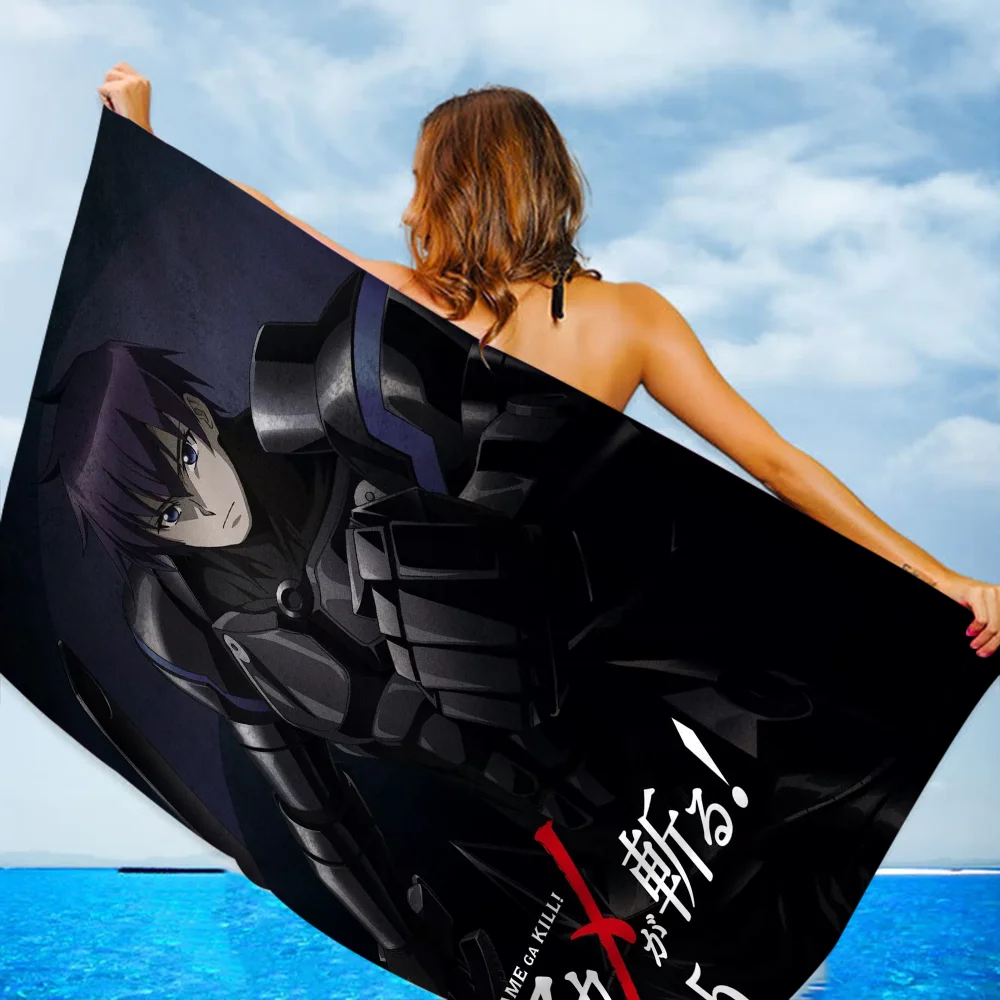 Akame Ga Kill Hot Characters Beach Towel