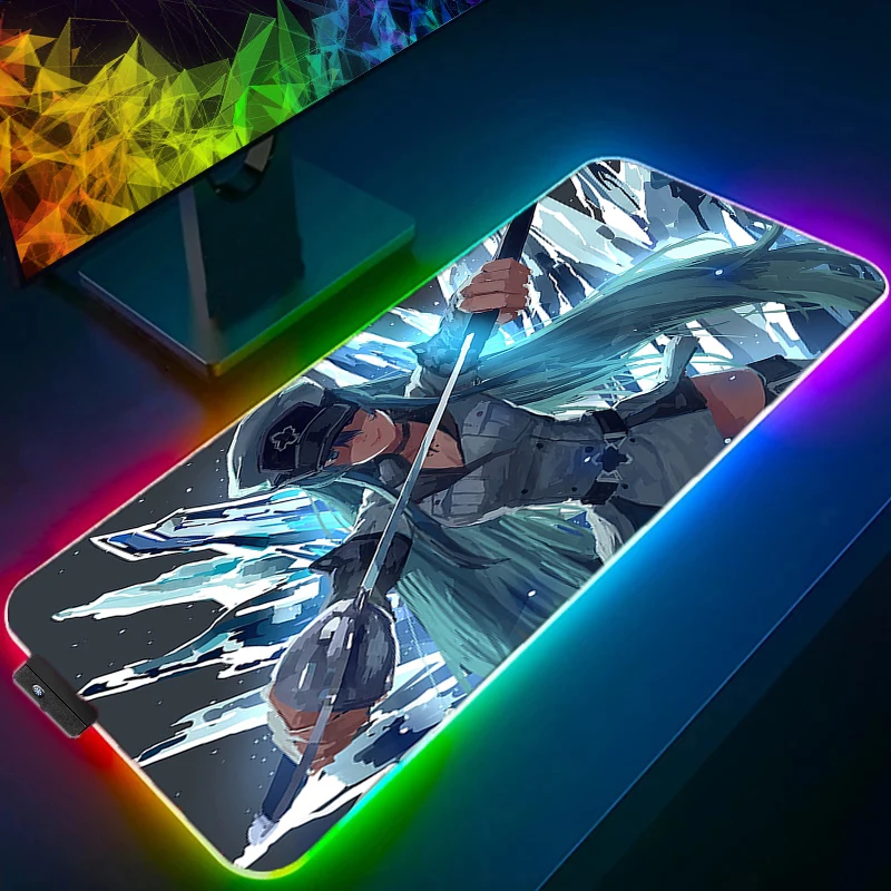 Akame ga Kill Cool Esdeath RGB Mouse Pad
