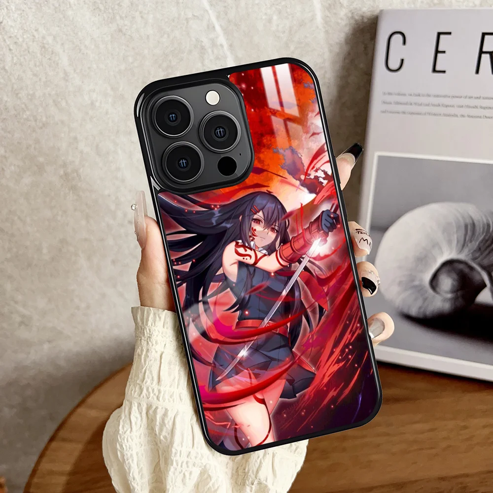 Anime Akame Ga Kill Colorful Anime Phone Case