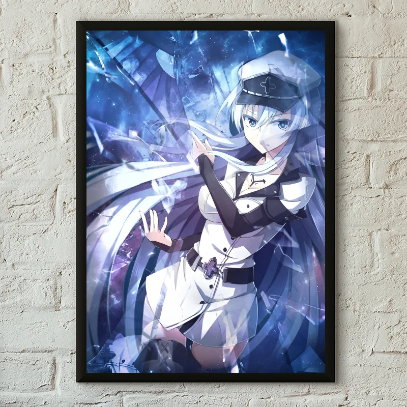 Akame Ga Kill Dreamful Esdeath Wall Art