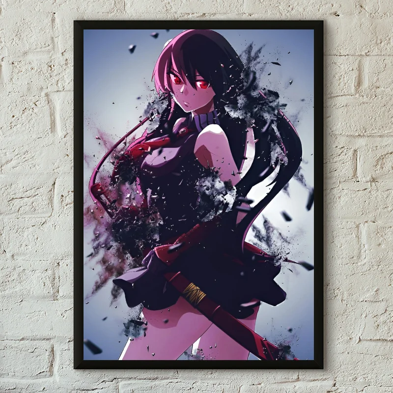 Akame Ga Kill Akame Painting Wall Art
