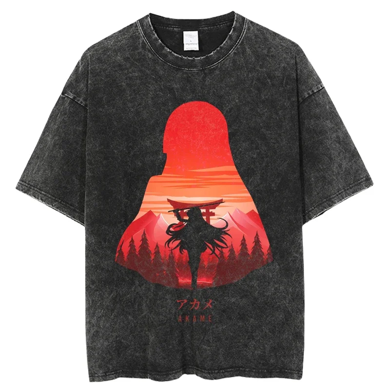 Akame Ga Kill  T Shirt Print Clothes Kawaii Graphic