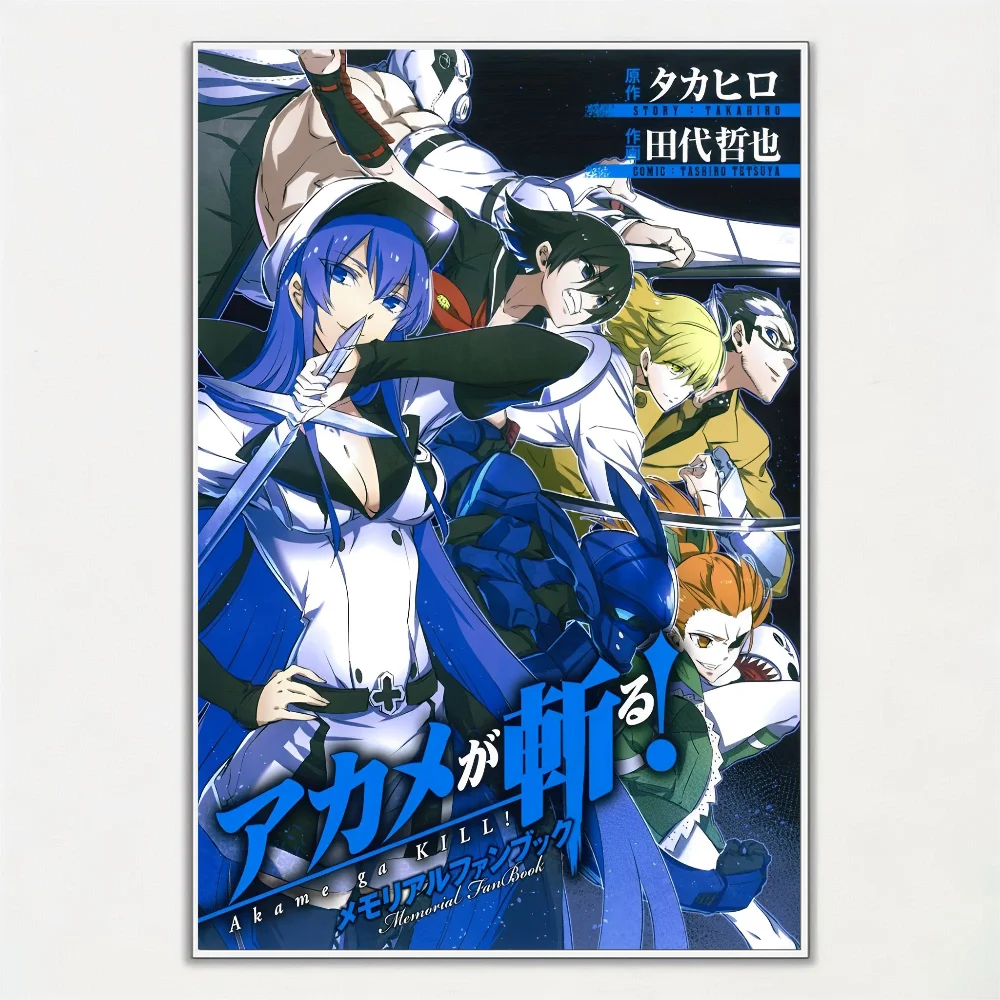 Anime Akame Ga KILL Esdeath Wall Art