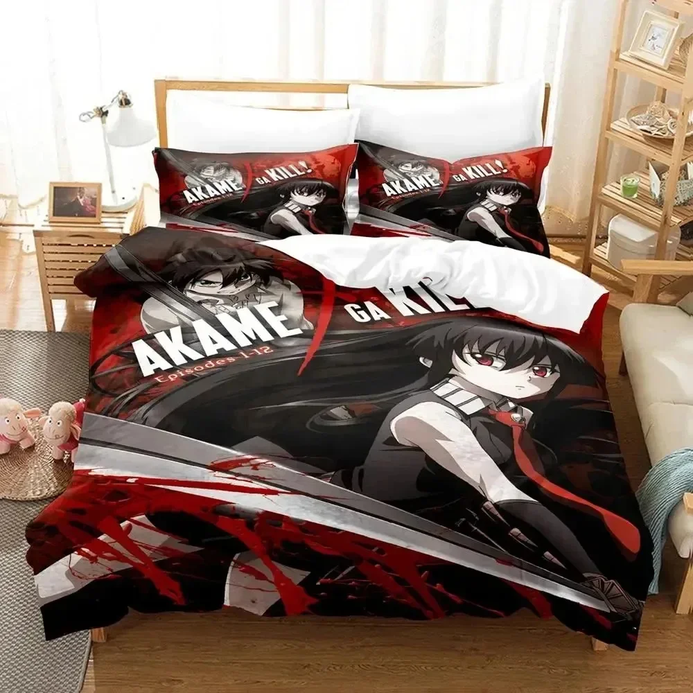 Akame Ga KILL Bedding Set Comforter king Queen Size Boys