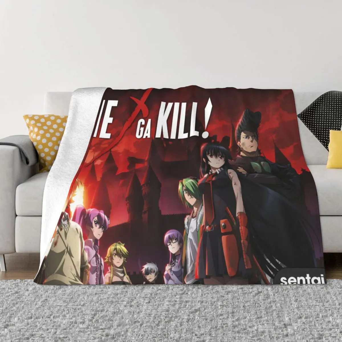 Akame Ga Kill! Blankets And Throws Throw Blanket