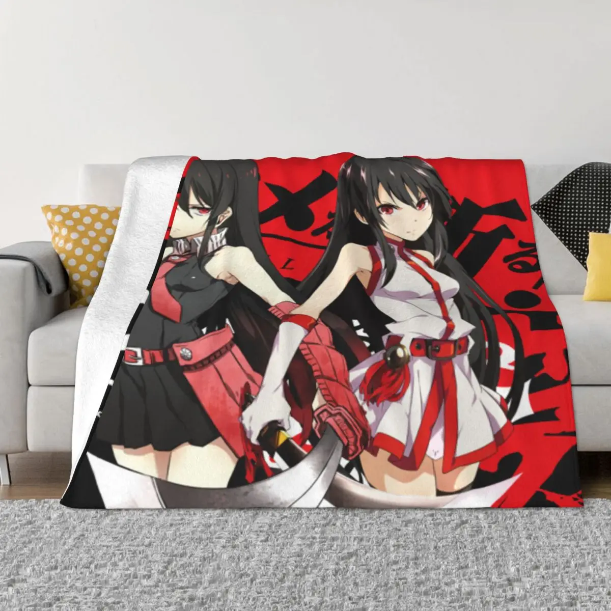 Akame Ga Kill! Bed Winter Blankets Blankets Throw Blanket