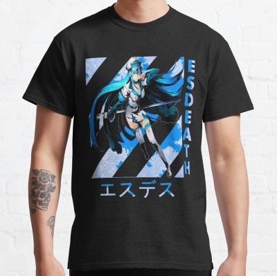 Esdeath Retro Design T-shirt