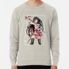 ssrcolightweight sweatshirtmensoatmeal heatherfrontsquare productx1000 bgf8f8f8 12 - Akame Ga Kill Shop