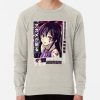 ssrcolightweight sweatshirtmensoatmeal heatherfrontsquare productx1000 bgf8f8f8 25 - Akame Ga Kill Shop