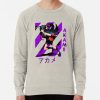 ssrcolightweight sweatshirtmensoatmeal heatherfrontsquare productx1000 bgf8f8f8 30 - Akame Ga Kill Shop