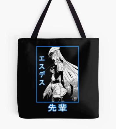 Esdeath Black And White Tote Bag