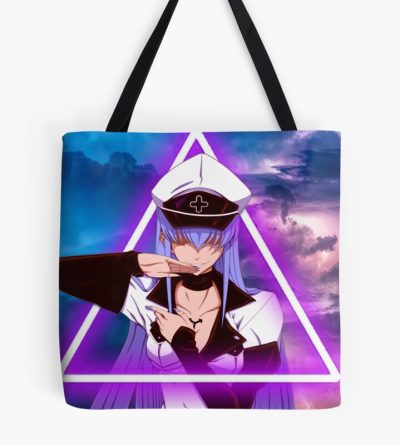 Esdeath Akame Ga Kill Digital Art Tote Bag