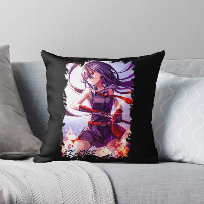 Akame Anime New Season Throw Pillow