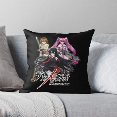 Logo Akame Ga Kill Art Throw Pillow