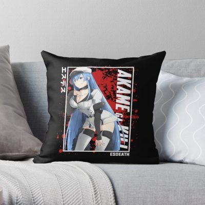 Akame Ga Kill Esdeath Throw Pillow