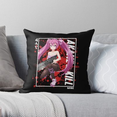 Akame Ga Kill Mine Throw Pillow