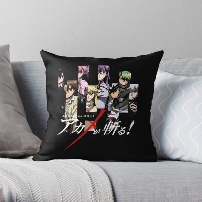 Akame Ga Kill Hot Characters Throw Pillow