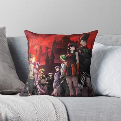 Akame Ga Kill Main Characters Throw Pillow