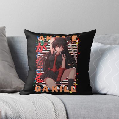 Akame Akame Ga Kill Urban Anime Throw Pillow