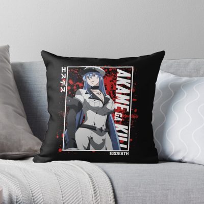 Akame Ga Kill Cool Esdeath Throw Pillow