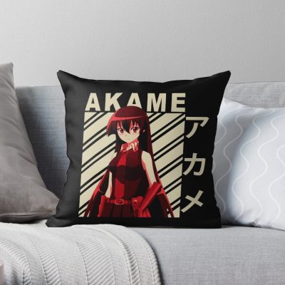 Akame Vintage Art Throw Pillow