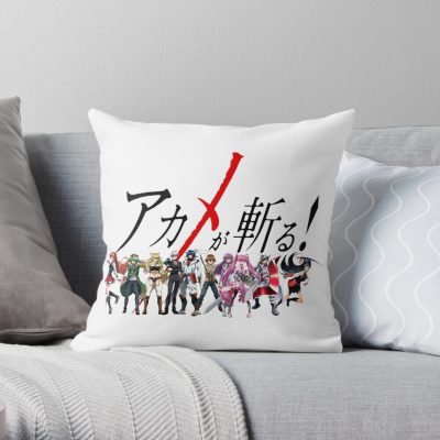 Night Raid Throw Pillow