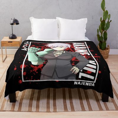 Akame Ga Kill Najenda Throw Blanket