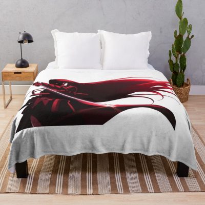 Anime Akame Ga Kill Red Throw Blanket