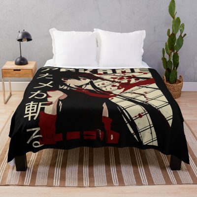 Cool Akame Characters Throw Blanket