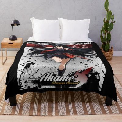 Akame Ink Poster Throw Blanket