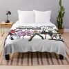 Night Raid Graphic Design Akame Ga Kill Throw Blanket