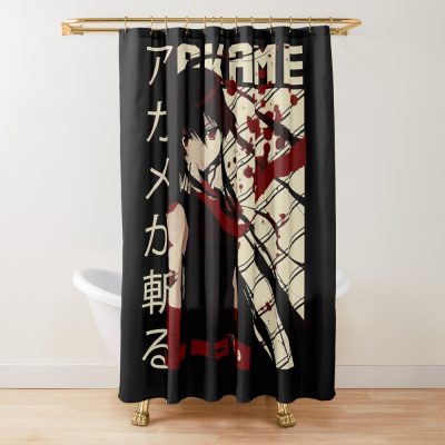 Cool Akame Characters Shower Curtain