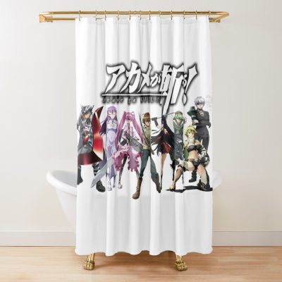 Night Raid Graphic Design Akame Ga Kill Shower Curtain