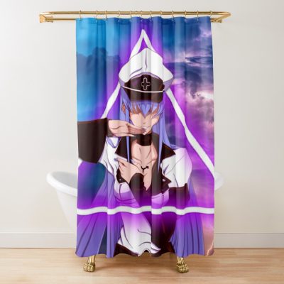 Esdeath Akame Ga Kill Digital Art Shower Curtain