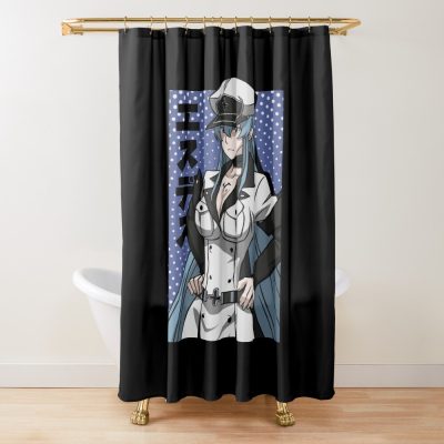 Esdeath Classic Design Shower Curtain
