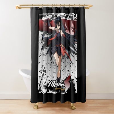 Akame Ink Poster Shower Curtain