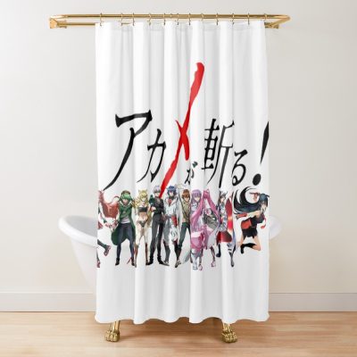 Night Raid Shower Curtain