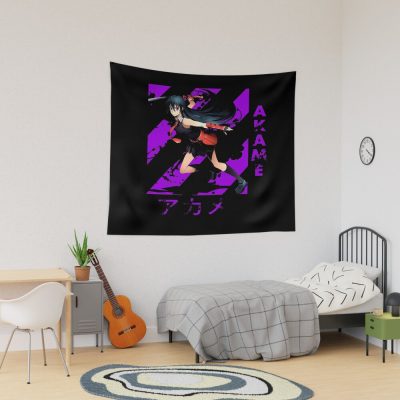 Dark Color Akame Tapestry