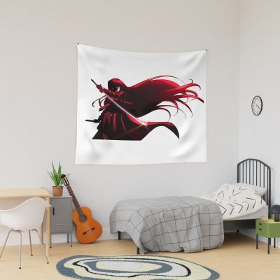 Anime Akame Ga Kill Red Tapestry