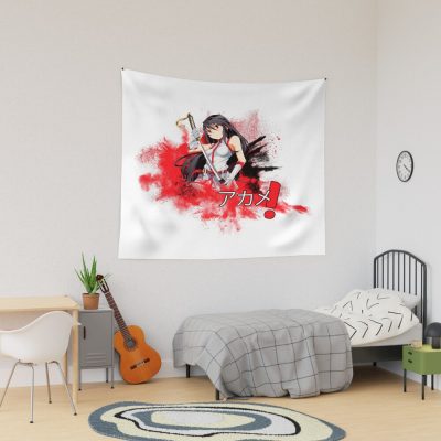 Akame Ga Kill Akame Watercolor Tapestry