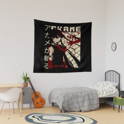 Cool Akame Characters Tapestry